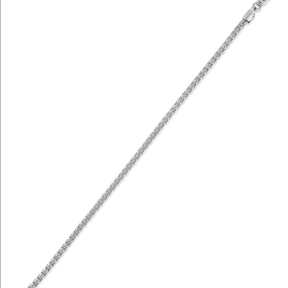 NWT-2 Pc Set Box Link “22” Chain Necklace and … - Picture 4 of 5